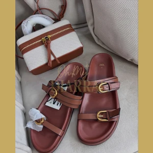 Ensemble sandales et sacoche Zara