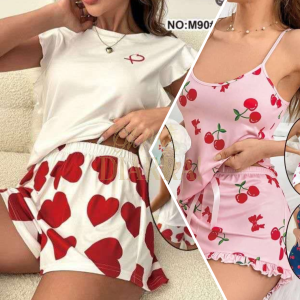 Pyjama Court Estival Motifs Fun