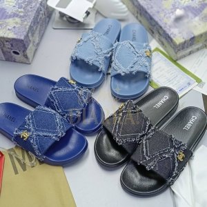 Sandales Denim Stylées - CHANEL